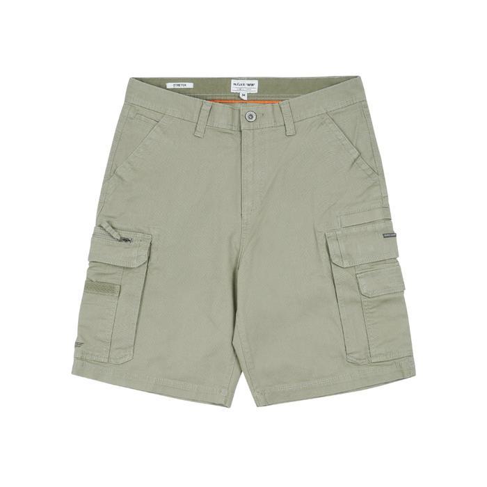 ORIGINAL M.Gee Celana Pendek Pria Kargo Rows C014 Olive READY STOCK