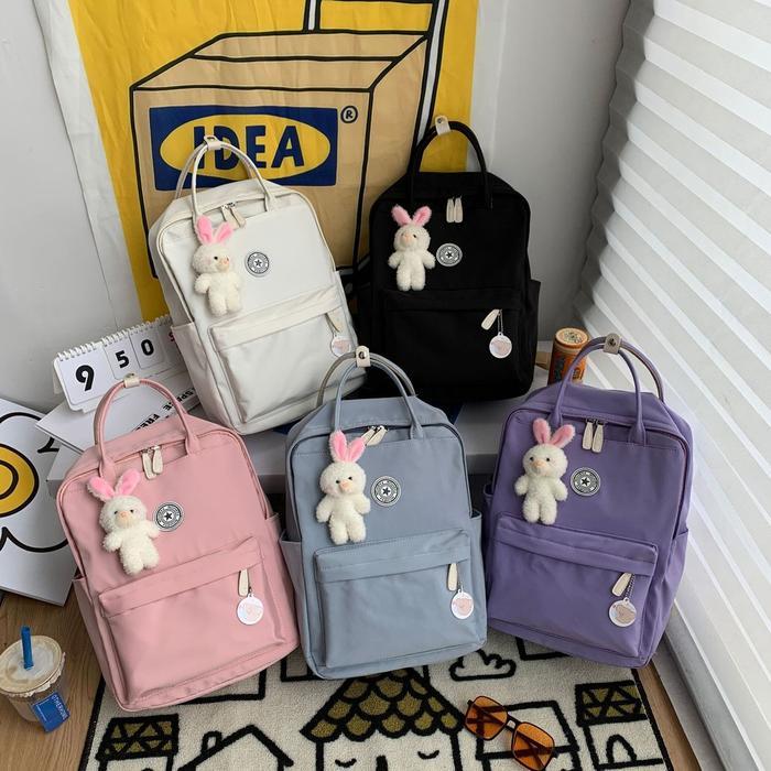 Hody Bag - Ransel Wanita Qt373 - Ransel Anak - Backpack Wanita - Ransel Korea - Ransel Sekolah