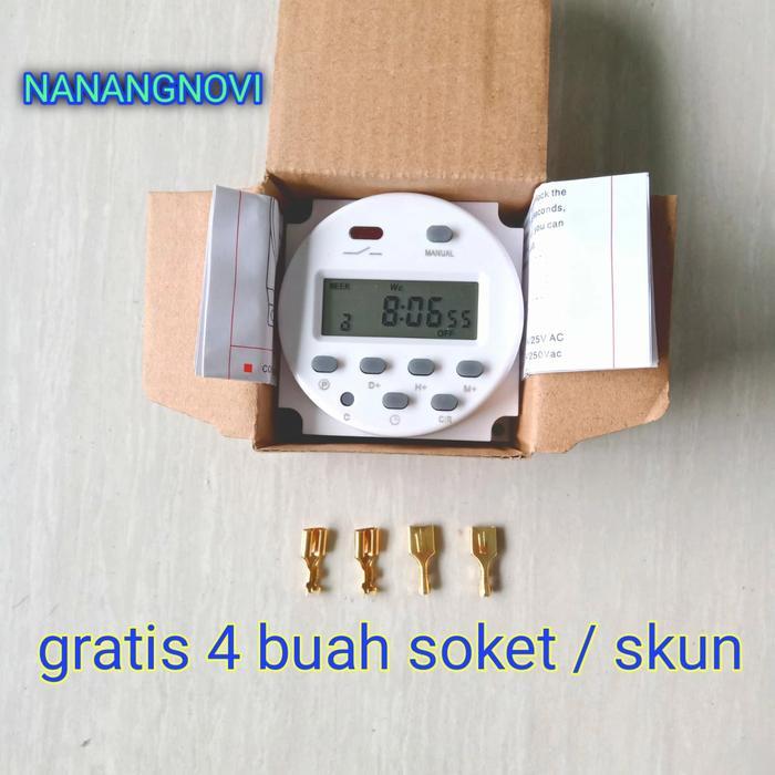 Dc 12v digital timer programmable switch on/off