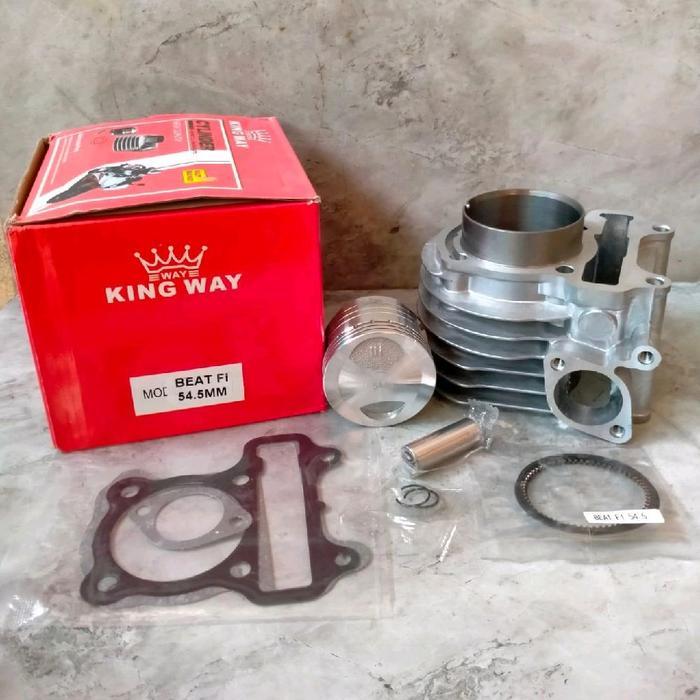 Blok Seher 54.5 Mm Bore Up Beat Fi Scoopy Fi Spacy Fi Starter Kasar Kzl