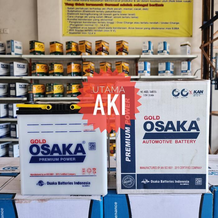 Aki Mobil Osaka Ns40Zl Ns 40Zl Calya Sigra Ayla Jazz Brio City