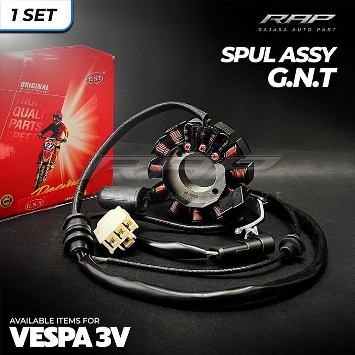 Spool Assy Vespa Matic 3V / Spul Stator Vespa 3V G25178 Gnt