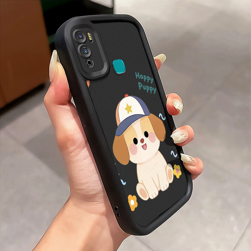 Casing Hp Infinix Hot 11 Play Hot 10 Play Hot 9 Play Hot 10 Case Gadis Keren Kelinci Kasing silikon 
