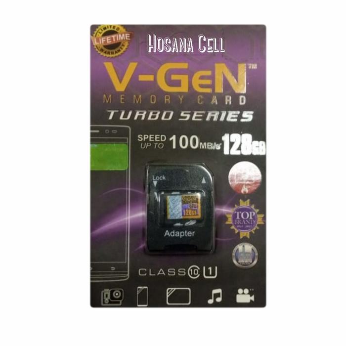 Memory Vgen 128GB Class 10+Adapter
