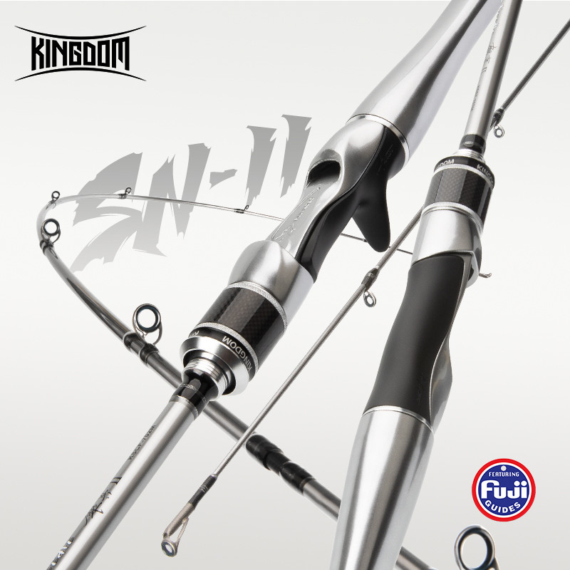 Kingdom SILVER NEEDLE Ultralight Fast Rod Fuji Ring 1.68m 1.8m 1.98m 2.13m 2.28m Carbon 2 Section