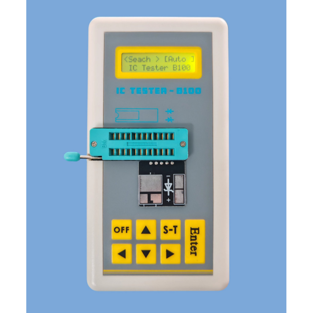 Integrated Circuit Tester, Ic Transistor Capacitor Tester, Diode Checker Detector