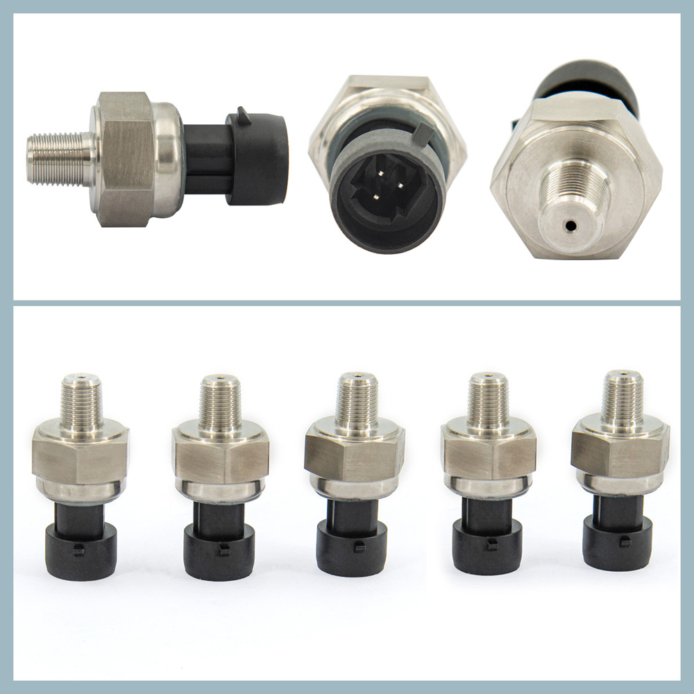 Universal Five in One Display Air Suspension Pressure Gauge BAR PSI Air Suspension With 5 Pieces