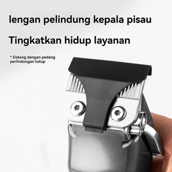 2025 NEWAlat Cukur Rambut Elektrik Hair Clipper Alat Potong Rambut Cliper Rambut Naga Emas Cordless