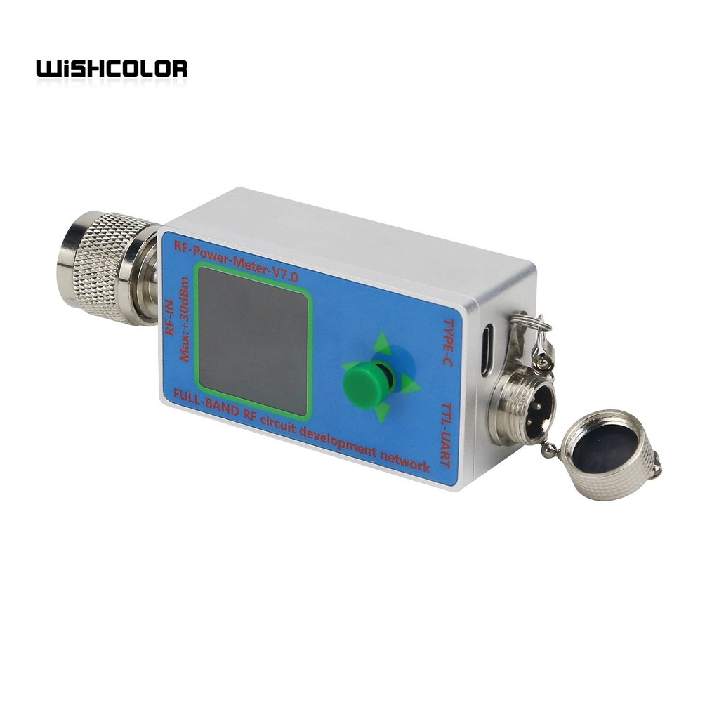 Wishcolor Rf-Power-Meter-V7.0 10Ghz Rf Power Meter Maximum Input Power 30Dbm (1W) N-Type Connector