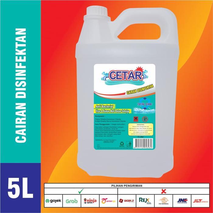 CAIRAN DESINFEKTAN PREMIUM CETAR 5 LITER