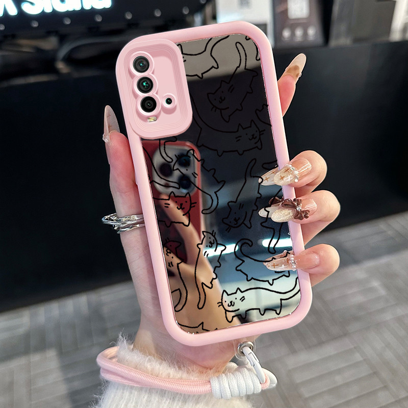 Casing Hp untuk Xiaomi Redmi 9T 9 Power Case Casing HP Softcase ponsel silikon Kasing lembut anti Ce