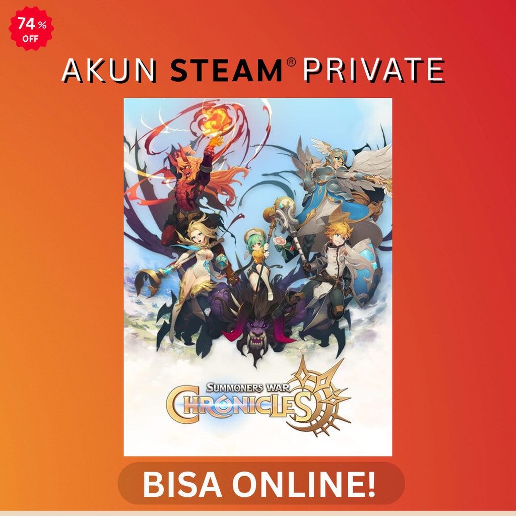 Summoners War Chronicles - Steam PC Original - Akun Private Online