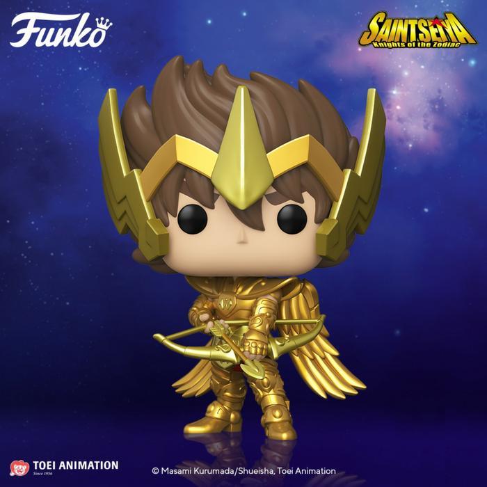 BERGARANSI Funko POP! Animation Saint Seiya - Sagittarius Seiya [Exclusive] #811