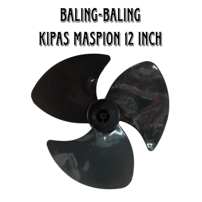 PROMO Baling baling kipas Maspion 12 Inch atau Baling baling kipas