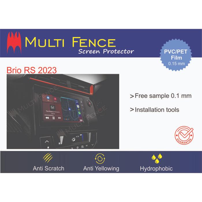 Screen Guard Head Unit Brio Rs 2023