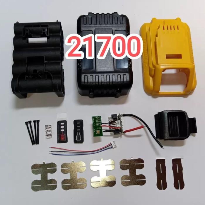 BERGARANSI DEWALT CASE BATTERY 21700 18650 DEWALT DCB 206 208 COMPATIBLE CASING CASE BATERAI 20v 18v