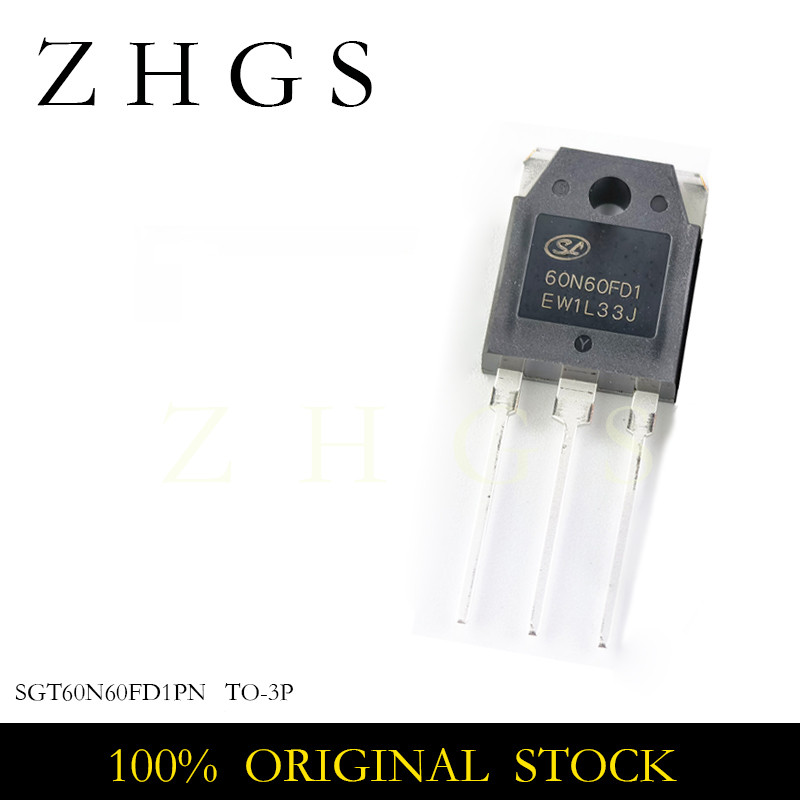 5PCS SGT60N60FD1PN 60N60FD1 SGT60N60FD1 TO-3P 600V 60A IC Chipset In Stock Wholesale