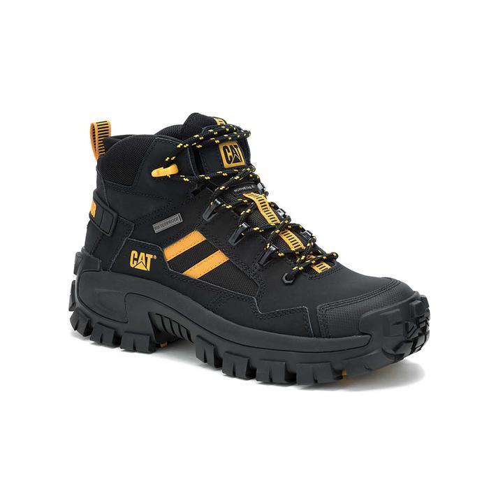 terlaris Sepatu Safety Caterpillar Invader Mid Vent WP NM CT Black 100% ori