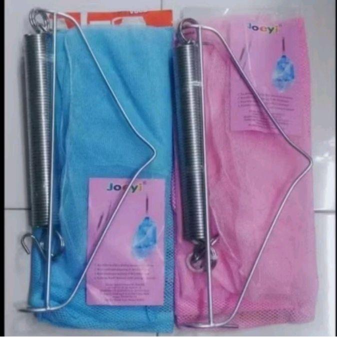 1 SET AYUNAN BAYI JOEYI PER 1 JUMBO SET KELAMBU RAJUT