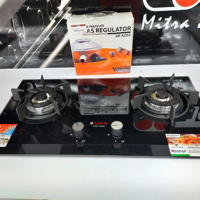 KOMPOR TANAM RINNAI 2 TUNGKU TITANIUM