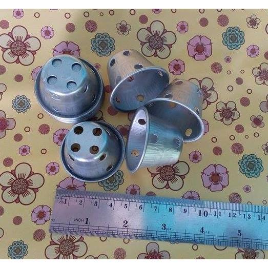 cetakan kue roti mekar kukus bolu ketawa mini kecil kuat