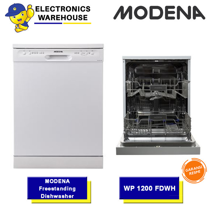 MODENA Dishwasher - WP 1200 FDWH