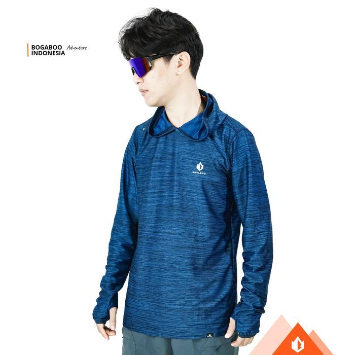 Eiger Sport Hike - Bogaboo Laiqa - Base Layer Hoodie Manset Tangan Thumbhole Lengan Panjang - Manset
