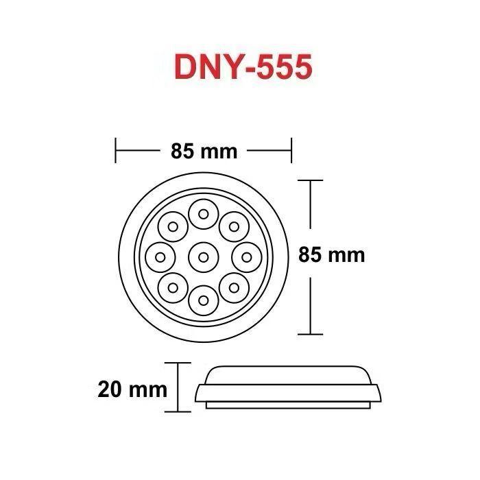 LAMPU LED 12 VOLT DAN 24 VOLT TRUK LAMPU MOBIL BAK LED