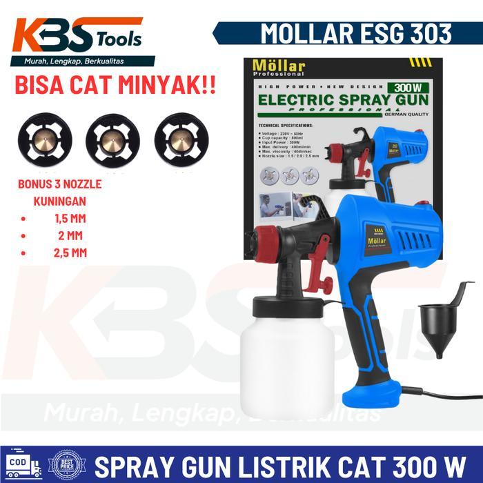 Semprotan Cat Minyak Cat Tembok 800 Ml - Electric Spray Gun Mollar 303