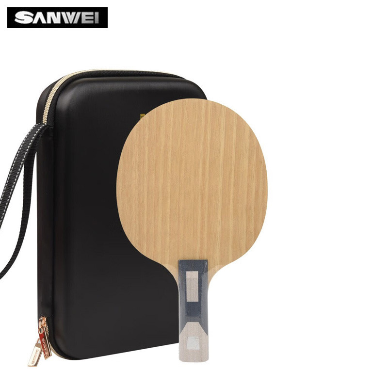 SANWEI Inner Super 75 PBO-Carbon Table Tennis Blade Fast Attack Offensive+ Zylon Carbon Fiber ZLC Pi