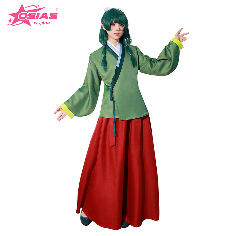 Osias Maomao Cosplay Costume Set Maomao Wig Maomao Shoes The Apothecary Diaries