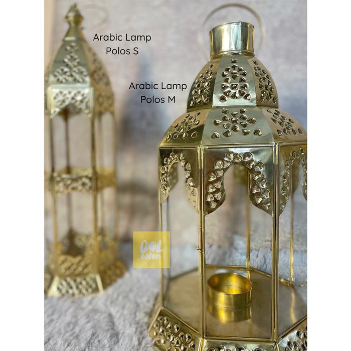 Lentera Lampion Idul Fitri Arabic Lamp Lampu Ramadhan Kuningan