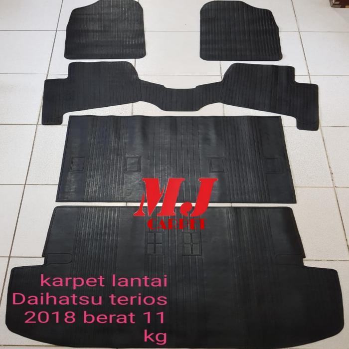Karpet Karet Logo Toyota Rush / Daihatsu Terios 2018-2022 Fullset