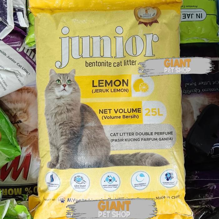 PASIR JUNIOR 25L JUNIOR PASIR 25 LITER PASIR KUCING JUNIOR