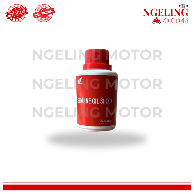 Oli Shock AHM SHOWA 175ml Original 1 Dus Isi 32 Botol Oil Skok Depan Sepeda Motor Minyak Peredam Kej