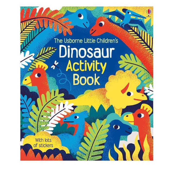 Usborne Little Children's Dinosaur Activity Book with Stickers