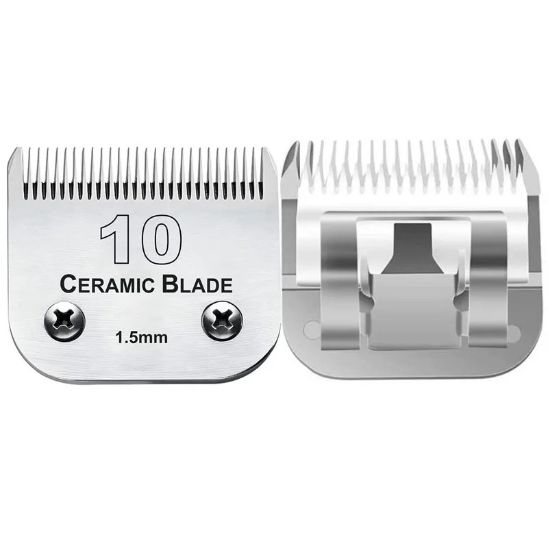 Ceramic Detachable Pet Clipper Replacement Blade Compatible With Andis, Oster A5, Km Dog/Animal