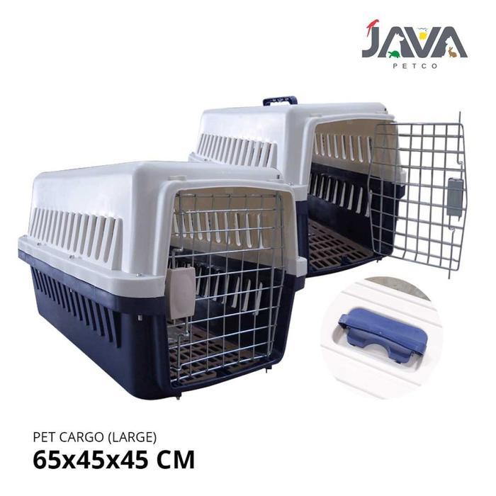 PET CARGO EXTRA LARGE EXTRA JUMBO 65X45X45 - PET CARGO KUCING/KELINCI