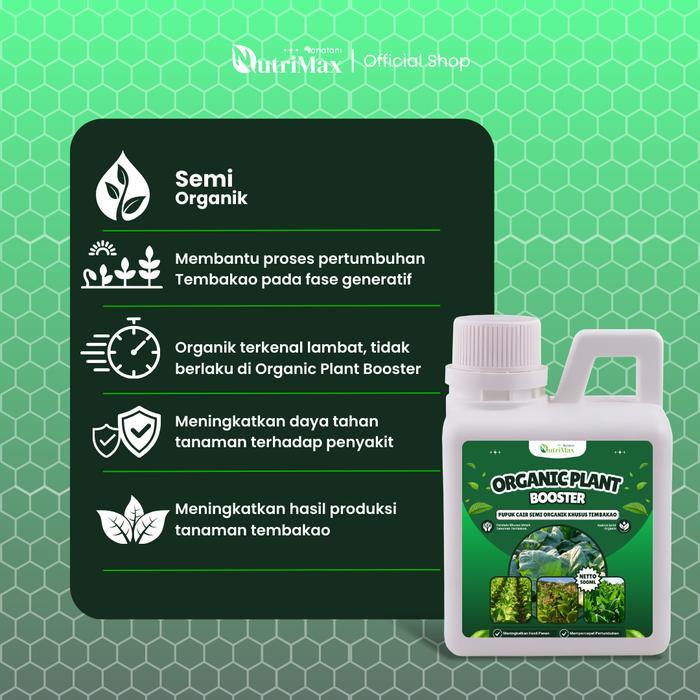 Najwa Gadget Organic Plant Booster Tembakao 500 Ml - Pupuk Organik Cair Dan Zpt Khusus Tembakao -