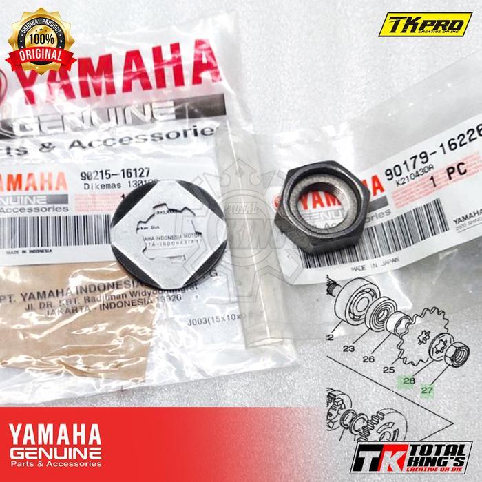 MUR DAN RING GEAR DEPAN RX KING RXKING RX K ORIGINAL