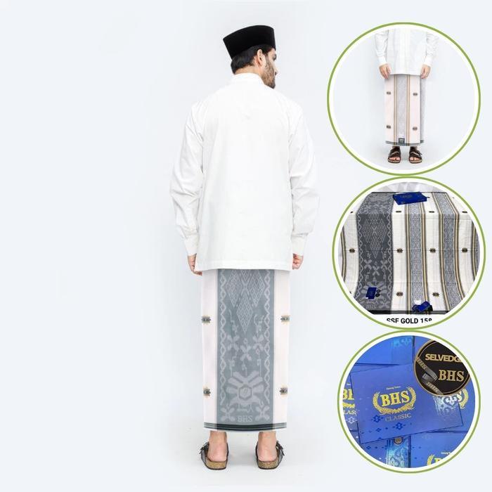 TERLARIS BHS Sarung BHS Classic skt songket gold asli clasik excellent cosmo infinity terlaris BHS