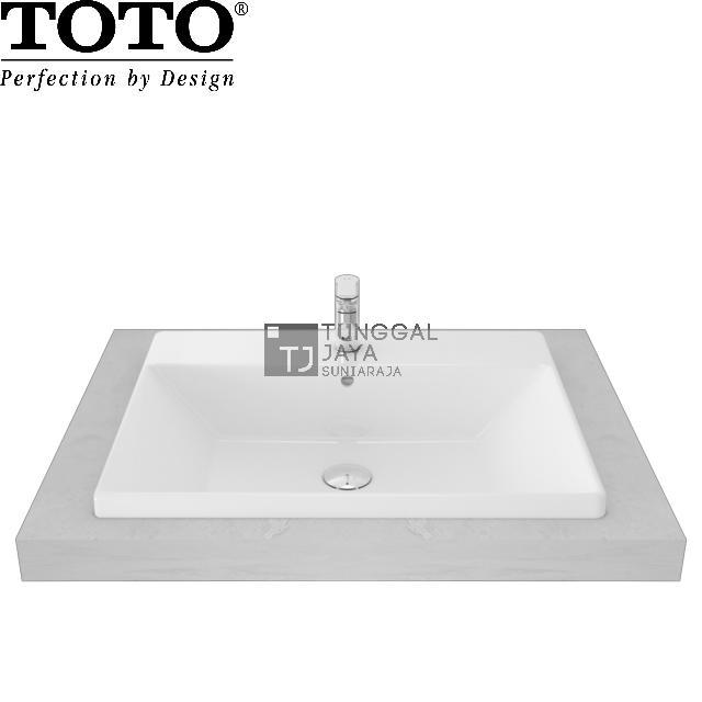 Wastafel TOTO LW639CJ White (BODY ONLY) / Wastafel Tanam / Wastafel