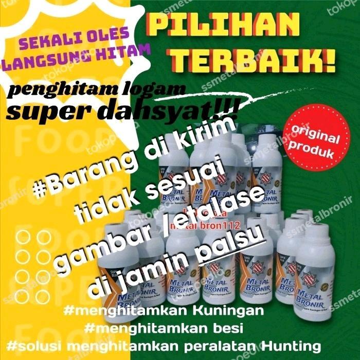 ASLI ss metal bronir 250ml READY STOCK