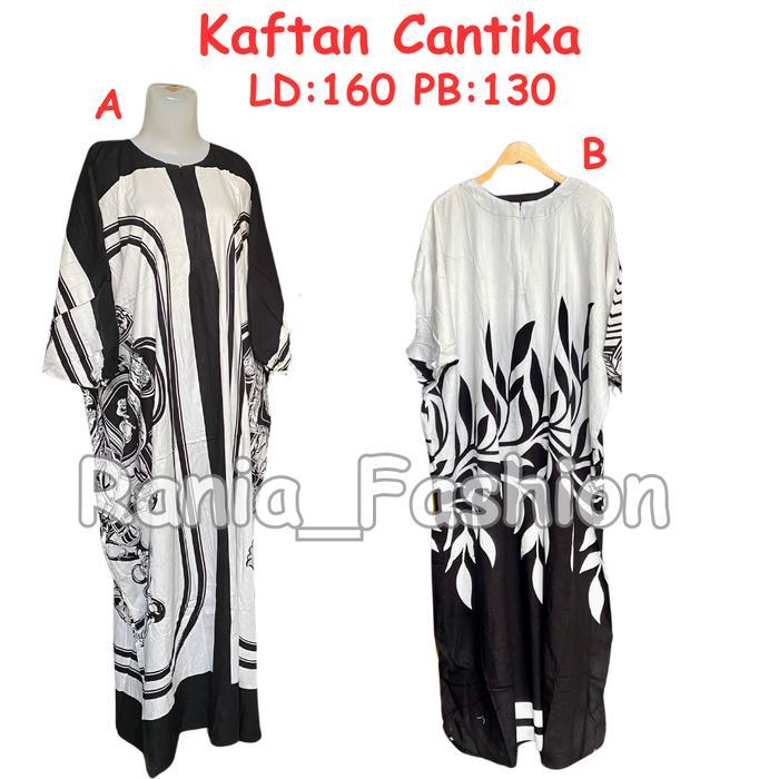 Daster Rania Fashion Motif Kaftan Terbaru