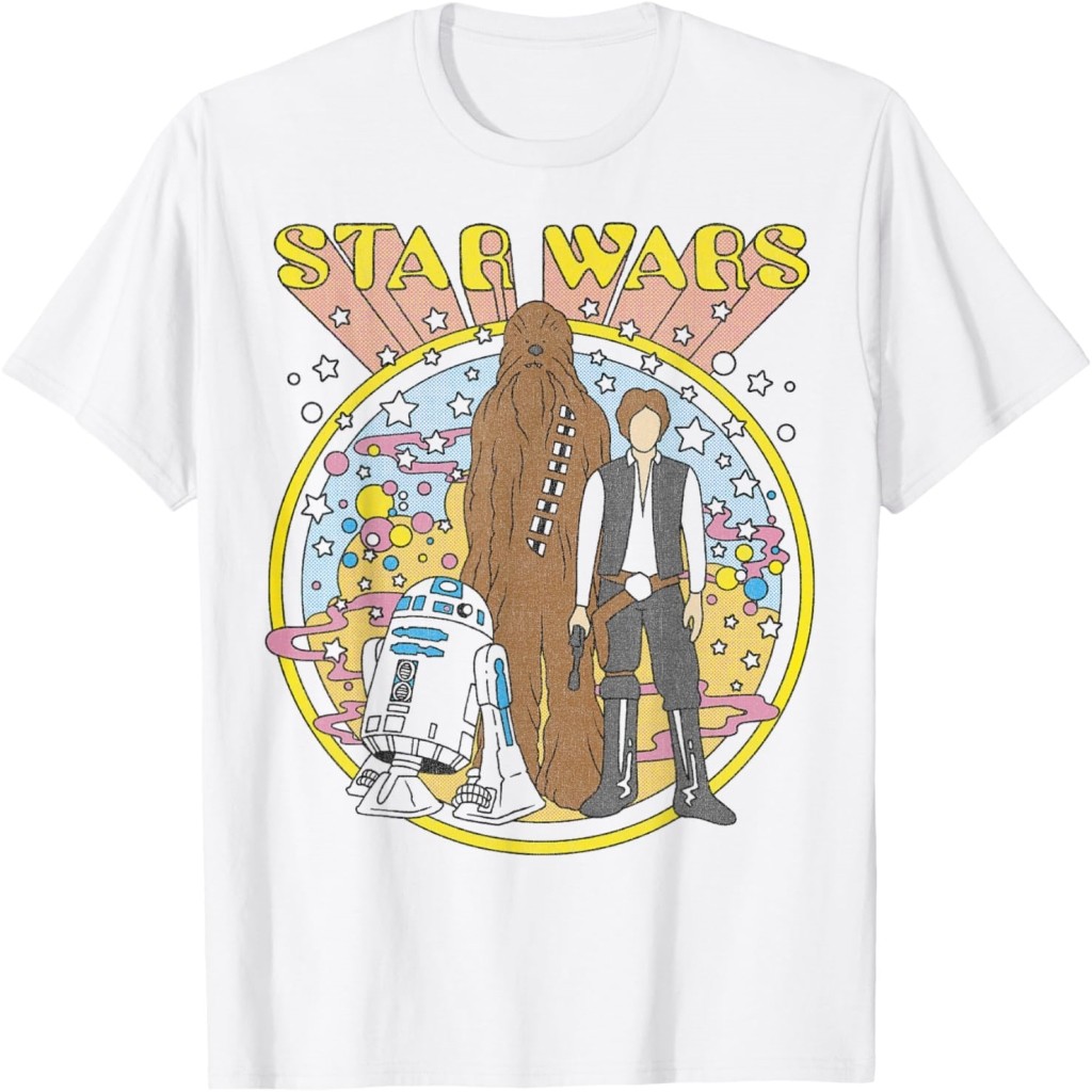 Star Wars Vintage Psych Rebels Disney+ T-Shirt
