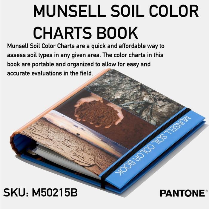 Munsell Soil Color Charts Book by X-Rite #M50215B