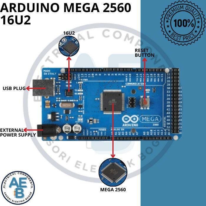 Arduino Mega 2560 R3 Rev3 Atmega2560 16U2 Compatible Board 16Mhz