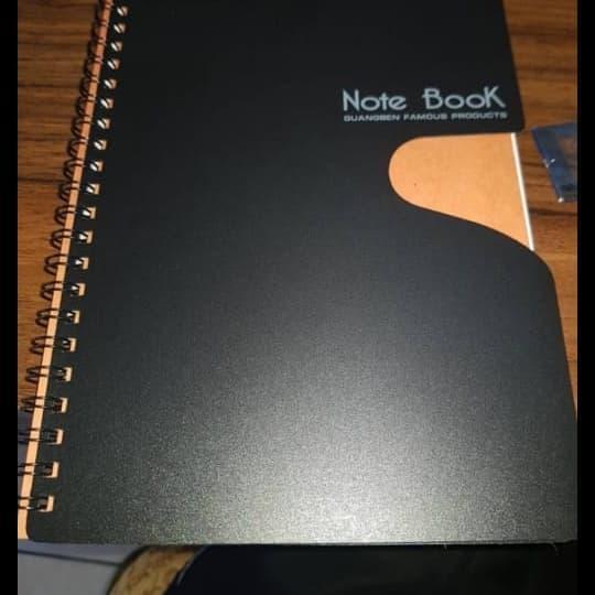 "New" note book a5/block note a5
