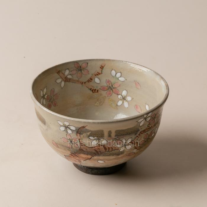 Chawan - Kiyomizu-yaki Sakura - Made in Japan