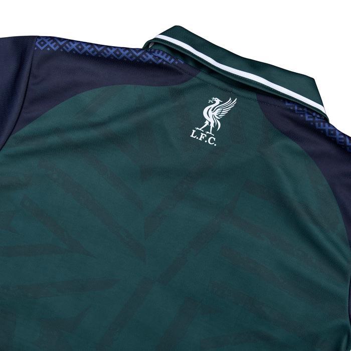 Jerseygo - Jersey Sport Fantasy Club Liverpool Away Green Motif Retro Vintage Dryfit Milano Anti UV
